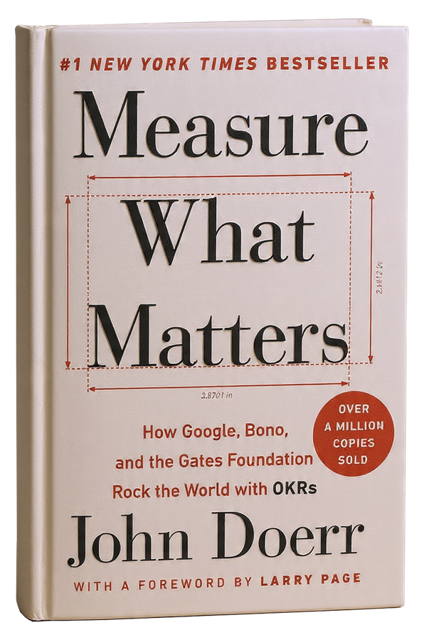 Cover of Measure What Matters: How Google, Bono, and the Gates Foundation Rock the World with OKRs