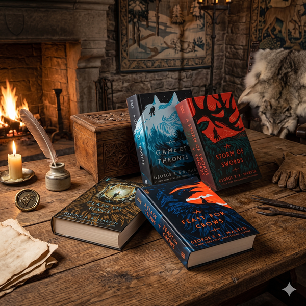 Series cover for A Song of Ice and Fire